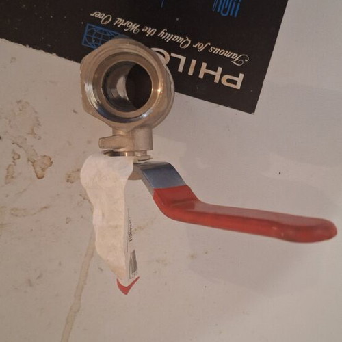 Arco Serie SENA 1" Ball Valve with Male Nipple New
