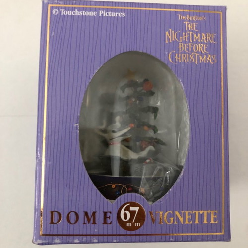 Nightmare Before Christmas Zero Under The Tree Dome Vignette 7-8 cm new