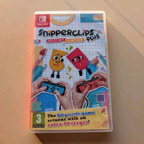 Snipperclips Plus Nintendo Switch used