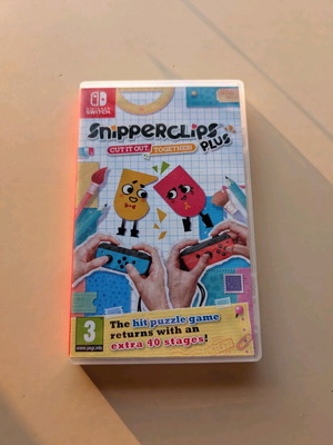 Snipperclips Plus Nintendo Switch used