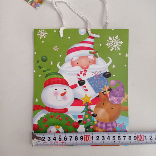 Christmas gift bags used, pack of 3