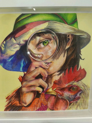 Картина върху платно нова, размер 40x40см
