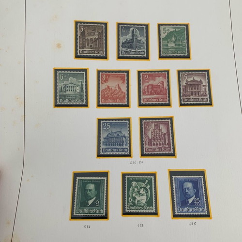 German stamps 1920-1995 lux and used in 150 pages