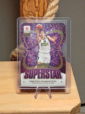 Dimitris Diamantidis 2025-26 Contenders EuroLeague Superstar Die-Cut card like new