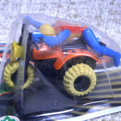 Three-Wheel Motorcycle new sealed, pack of 2, vintage plastic pull back