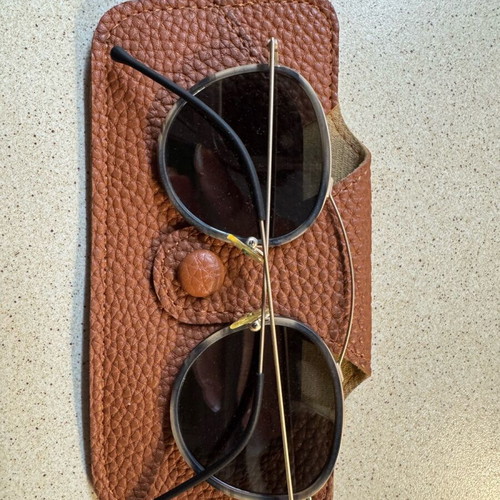 Spektre sunglasses like new, handmade Italian with mirror lens