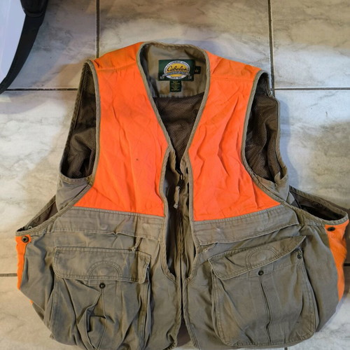Hunting vest used, size L