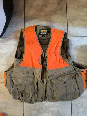 Hunting vest used, size L