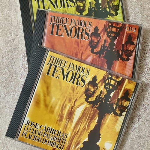 Three Famous Tenors 3 CD box set like new, classical opera