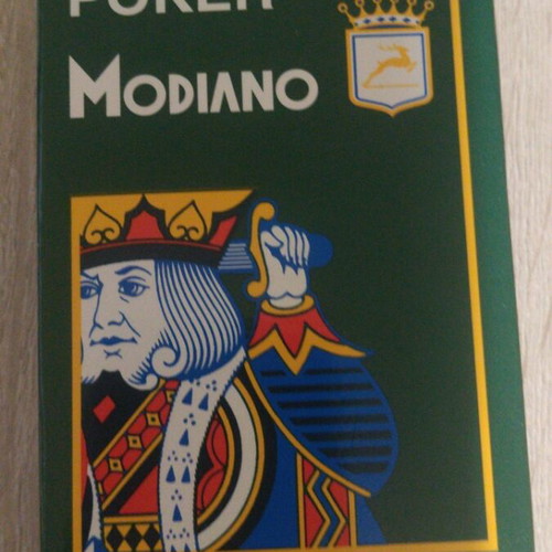 Poker Modiano playing cards used, good condition