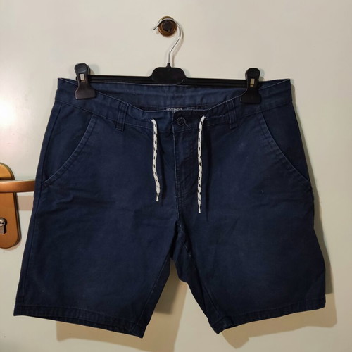 Livergy men's bermuda shorts used, blue, 100% cotton, size 36