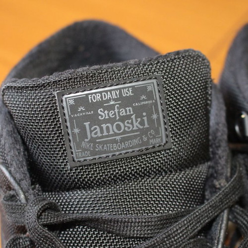 Nike SB Janoski Max Mid used, size 43, black