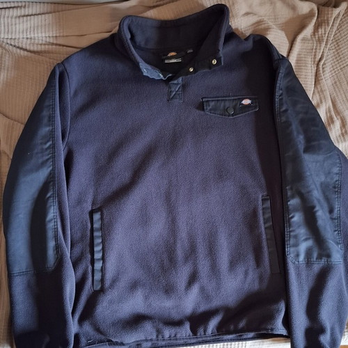 Dickies Port Allen Fleece Black Size L Like New