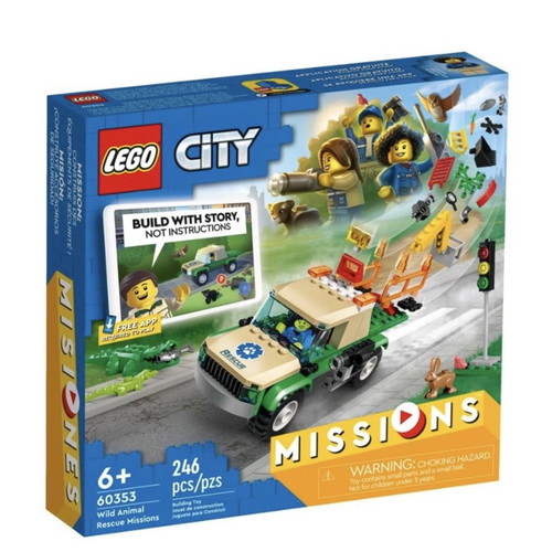Lego City Wild Animal Rescue Missions 60353