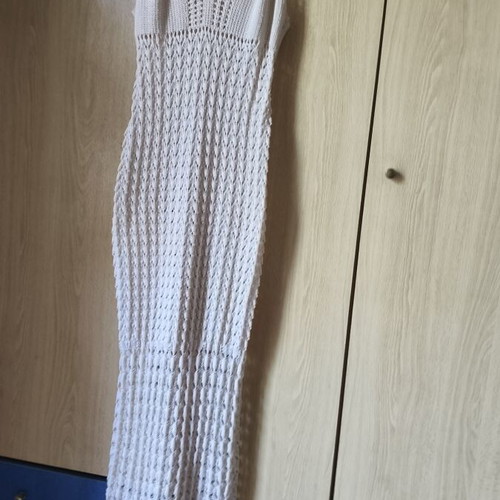 Beach dress, beige, new