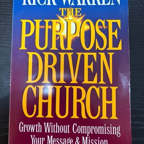 The Purpose-driven Church Rick Warren like new