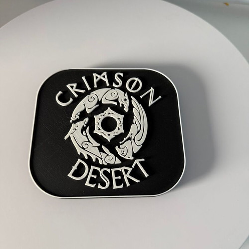 Crimson Desert Logo decorative item made to order