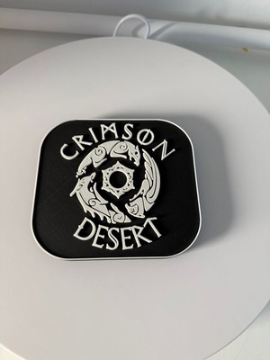Crimson Desert Logo decorative item made to order