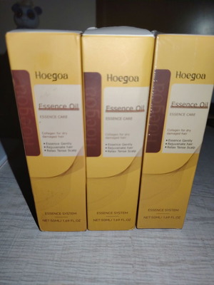 Hoegoa Essence Oil hair treatment, pack of 3