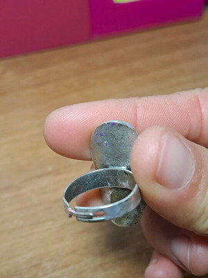 Simple ring used, adjustable size