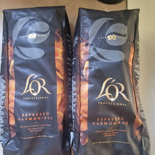 L'OR Professional Espresso Harmonieux 1kg Pack of 2, new
