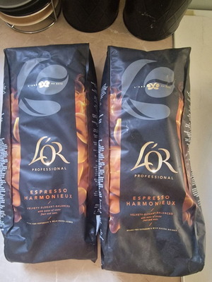 L'OR Professional Espresso Harmonieux 1kg Pack of 2, new