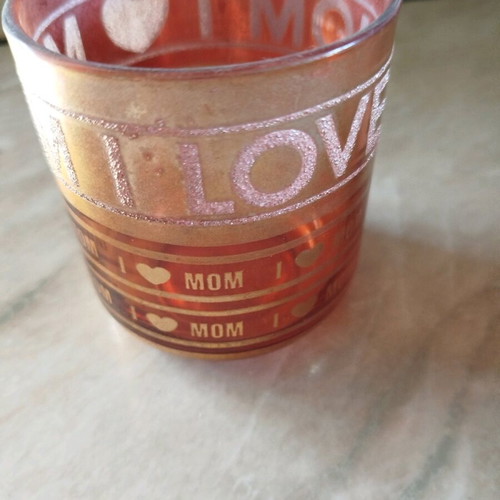 Vintage glass used from 1970 rare