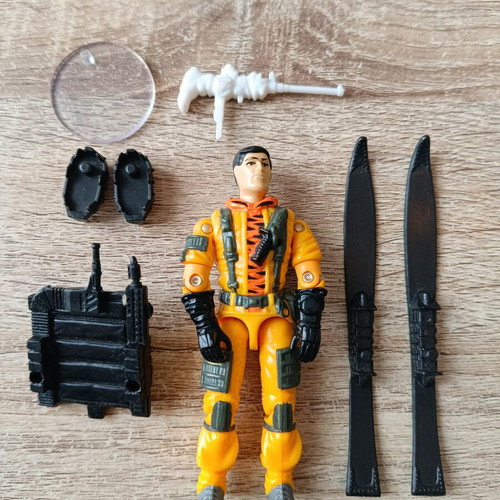 Gijoe Tiger Force Blizzard figure like new with partial accessories
