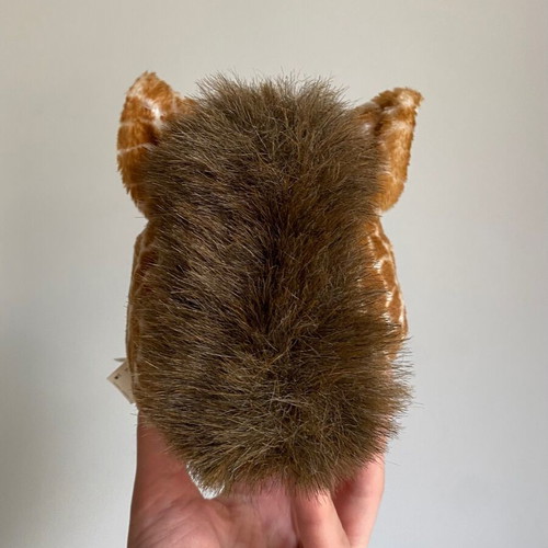Vintage Furby Buddy Giraffe plush toy used 1999