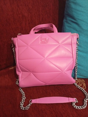 Byblos crossbody bag pink new