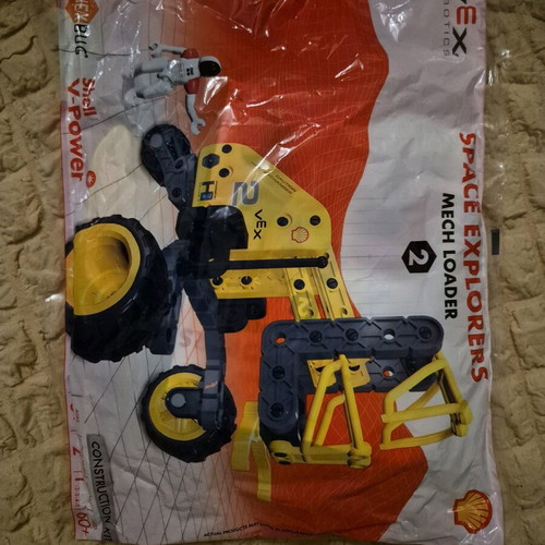 VEX Construction Kit new, Mech Loader for kids 6+, 60 pieces