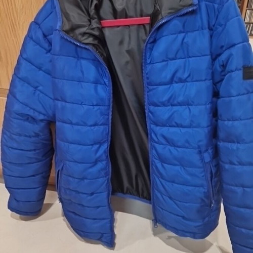 Jack and Jones puffer jacket like new, blue