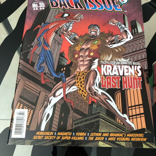 Back Issue Magazine 35 new, Spider-Man, Kraven, Magneto, Hobgoblin, Joker, Luthor, Brainiac