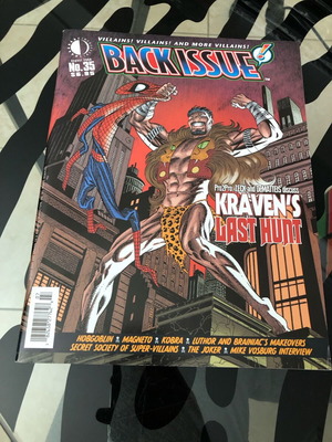 Back Issue Magazine 35 new, Spider-Man, Kraven, Magneto, Hobgoblin, Joker, Luthor, Brainiac