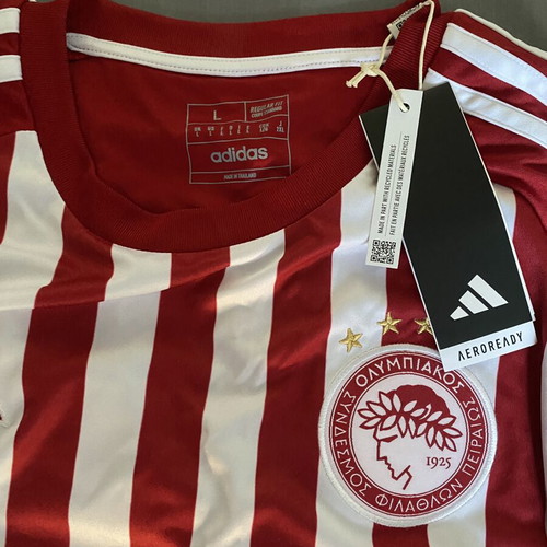Olympiacos Signed Jersey 2023-24 Conference League Champions Like New