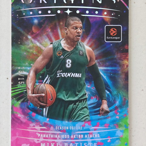 Mike Batiste Origins numbered card /15