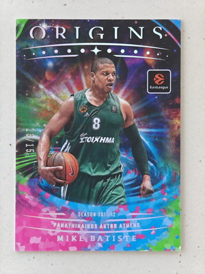 Mike Batiste Origins numbered card /15