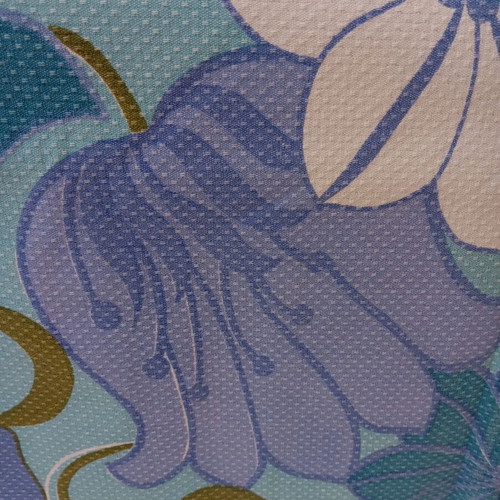 Vintage floral pique blanket