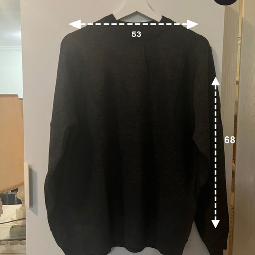 New Wise dark gray pullover medium like new