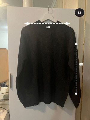 New Wise dark gray pullover medium like new
