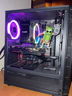 Custom Gaming PC Ryzen 7 5700X AMD RX 6700XT σαν καινούργιο