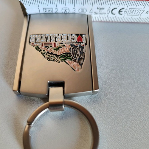 Collectible keychains travel set new, London phone box Gibraltar globe