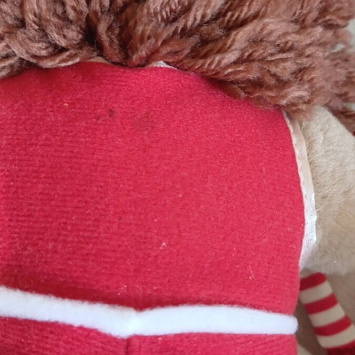 Mascot Olympiakos basketball club plush toy used, 27cm