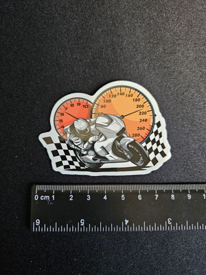 Motorbike Racer Moto GP αυτοκόλλητο καινούργιο
