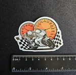 Motorbike Racer Moto GP αυτοκόλλητο καινούργιο