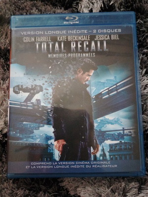 Total Recall Blu-Ray like new, 2 discs without Greek subtitles