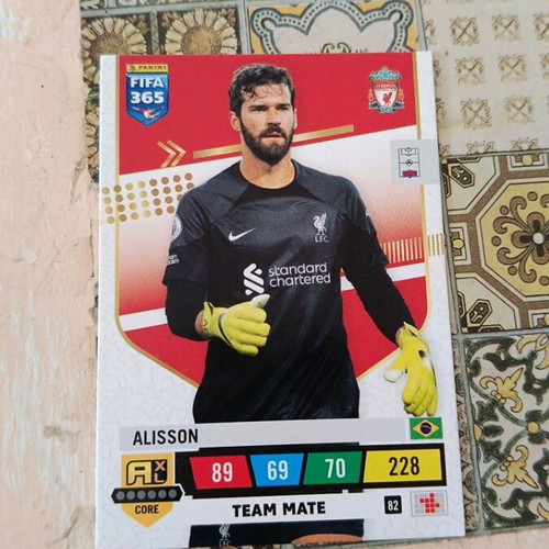 Alisson Liverpool card new