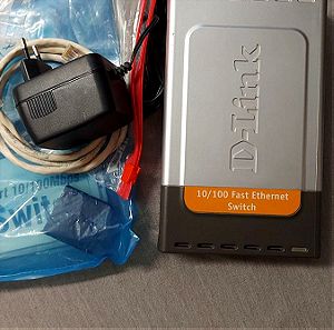 D-Link DES-1008D Ver H3 - 8 port 100Mbit Ethernet switch***ΝΕΑ ΤΙΜΗ***