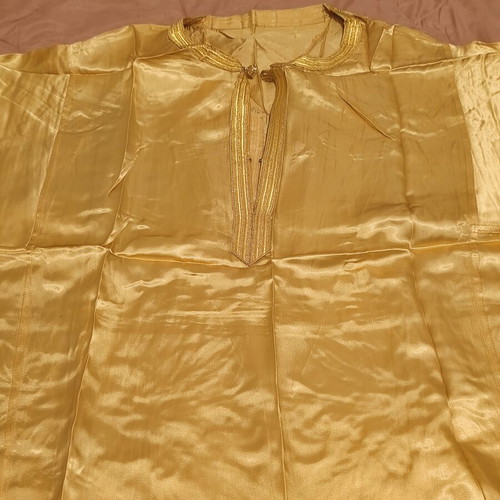 Handmade Gold-Embroidered Luxury Liturgical Vestment Set like new