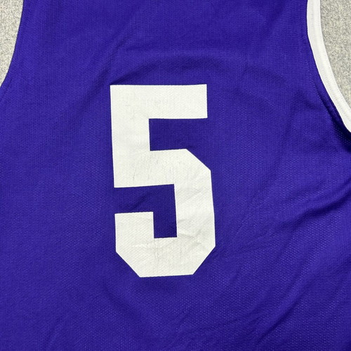 Adidas Reversible Basketball Jersey #5 Lights Out Shooting Gym League size L used